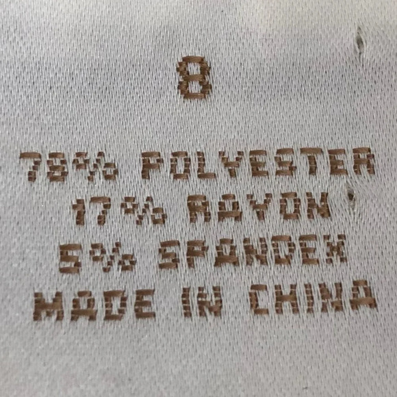 EP Pro Athletic Front Zip Mid Rise Bermuda Golf Shorts Pale Yellow Sz 8 NWOT - Picture 8 of 11